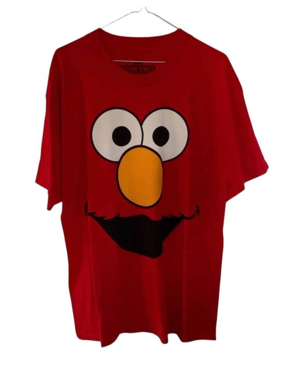 ELMO Sesame Street Red Graphic T Shirt Men’s Women’s Medium & Large